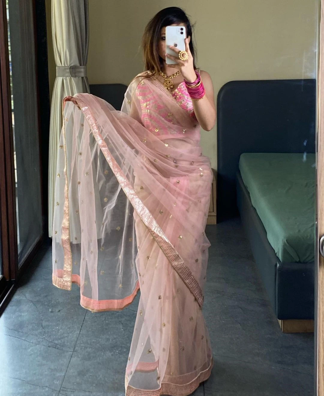 Vardan Ethnic Bt-286 Heavy Nylone Butterfly Net Wholesale Fancy Saree — Wholesale Sarees, MPA wholesale from Surat - Gallery Image 5